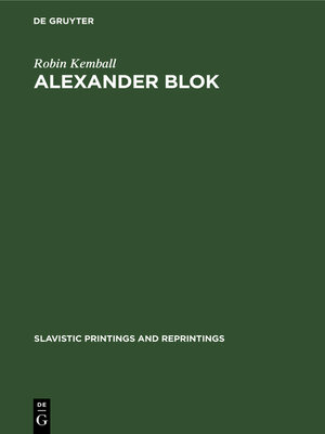 cover image of Alexander Blok